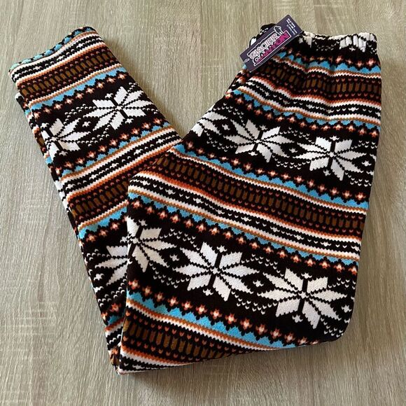 NWT … GLACIER CANYON “Size: L - (14/16)” Fur Lined Leggings - Picture 2 of 7